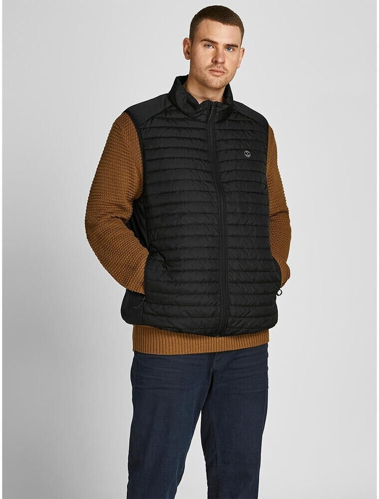 Jack & Jones Emulti Bodywarmer Collar Vest (12205347) black