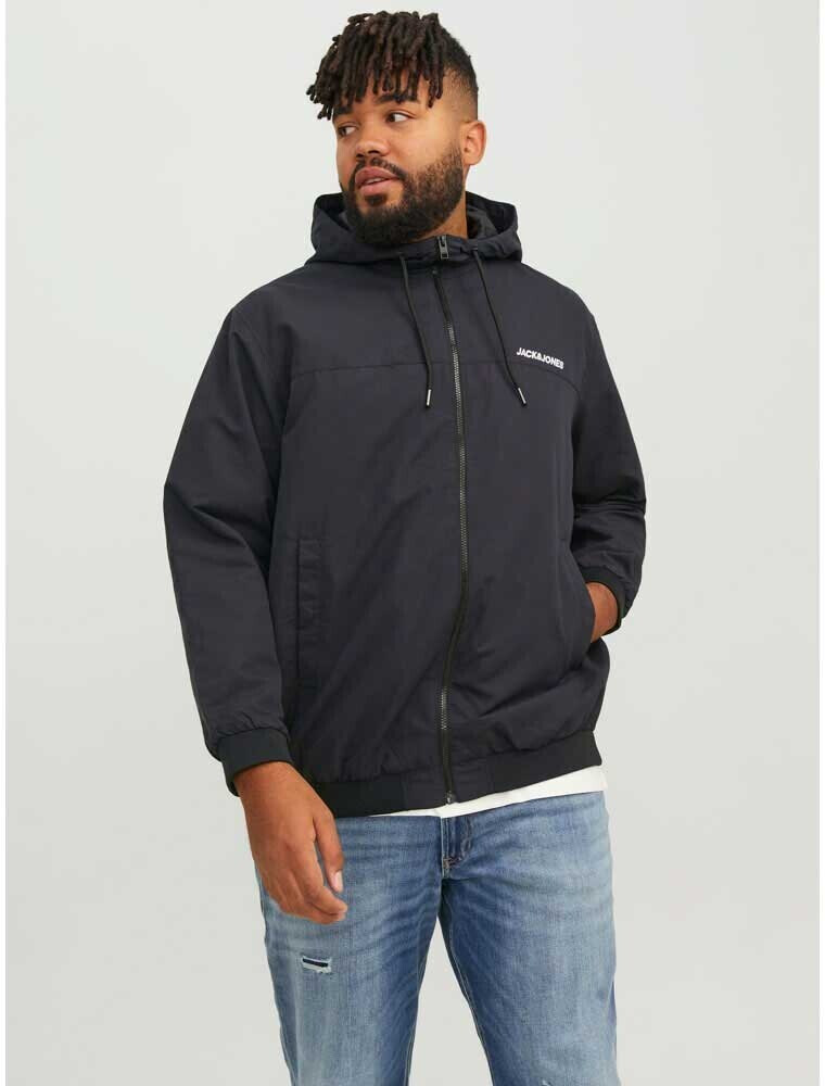 Jack & Jones Rush Plus Bomber Jacket (12243517) black/detail solid