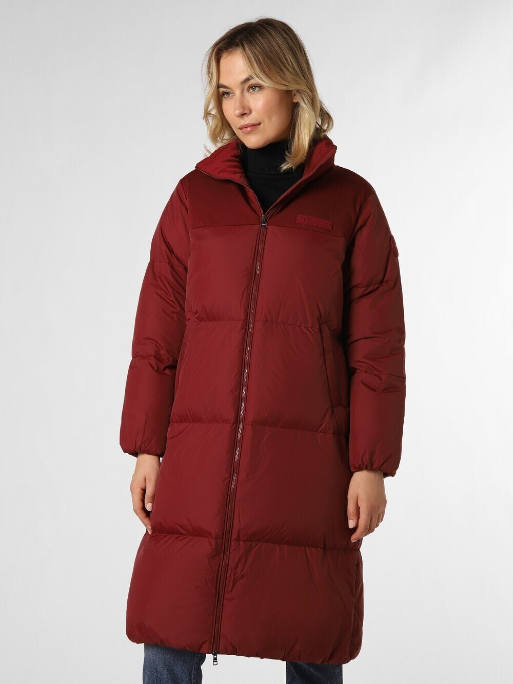 Tommy Hilfiger Recycled Maxi Relaxed New York Puffer Jacket (WW0WW39749) rouge