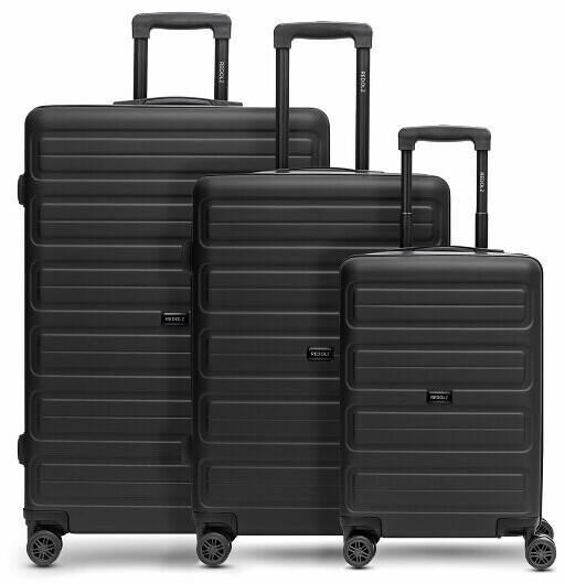 REDOLZ Essentials 08 4-Wheel-Trolley Set 3-pieces black 2 (RD12360-2-01)