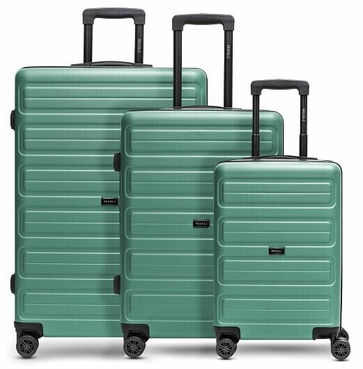 REDOLZ Essentials 08 4-Wheel-Trolley Set 3-pieces green-blue 2 (RD12360-2-02)