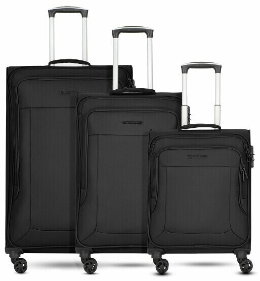 Franky Melbourne 3.0 4-Wheel-Trolley Set 3-pieces black (FRA12356-01)