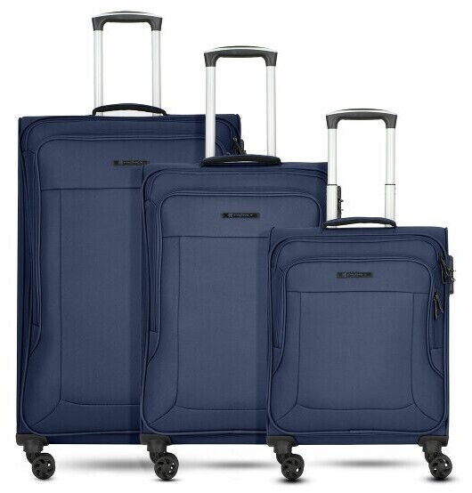 Franky Melbourne 3.0 4-Wheel-Trolley Set 3-pieces dark blue (FRA12356-02)