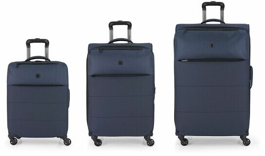 Gabol Florida 4-Wheel-Trolley Set 3-pieces blue (123101-003)