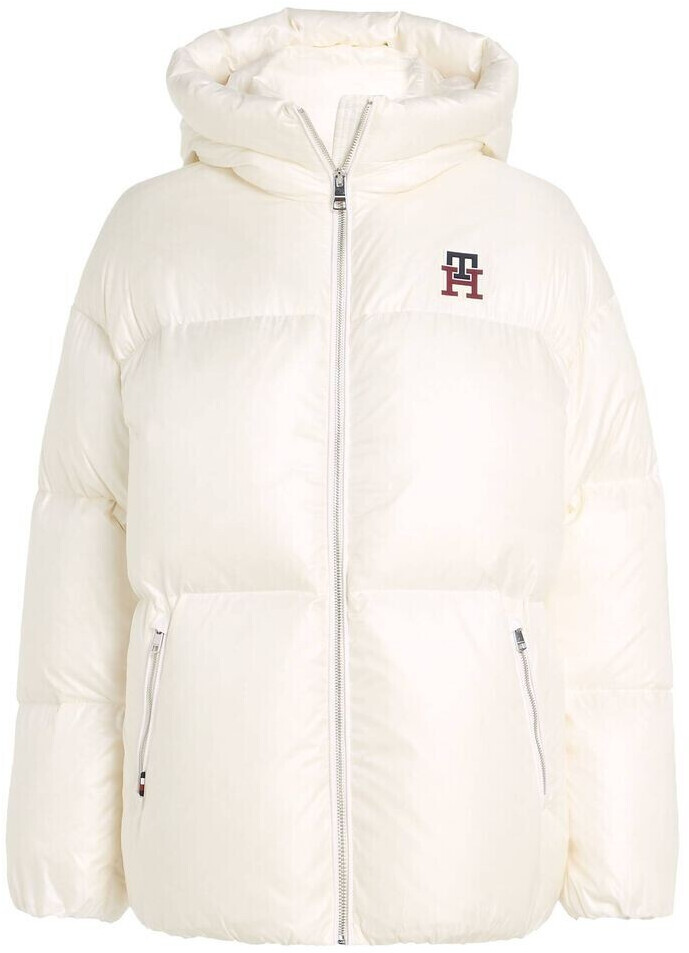 Tommy Hilfiger New York Down Relaxed Puffer Jacket (WW0WW40836) ancient white