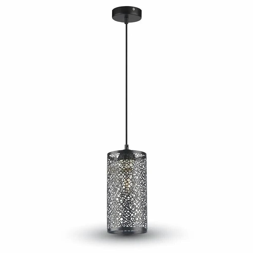 V-TAC Hanging light 1xE27/60W/230V black