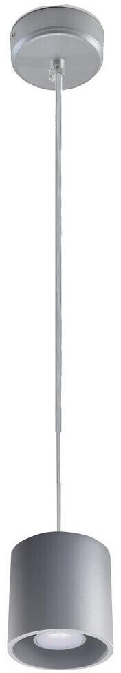 Sollux ORBIS 1 hanging light 1xGU10/40W/230V gray
