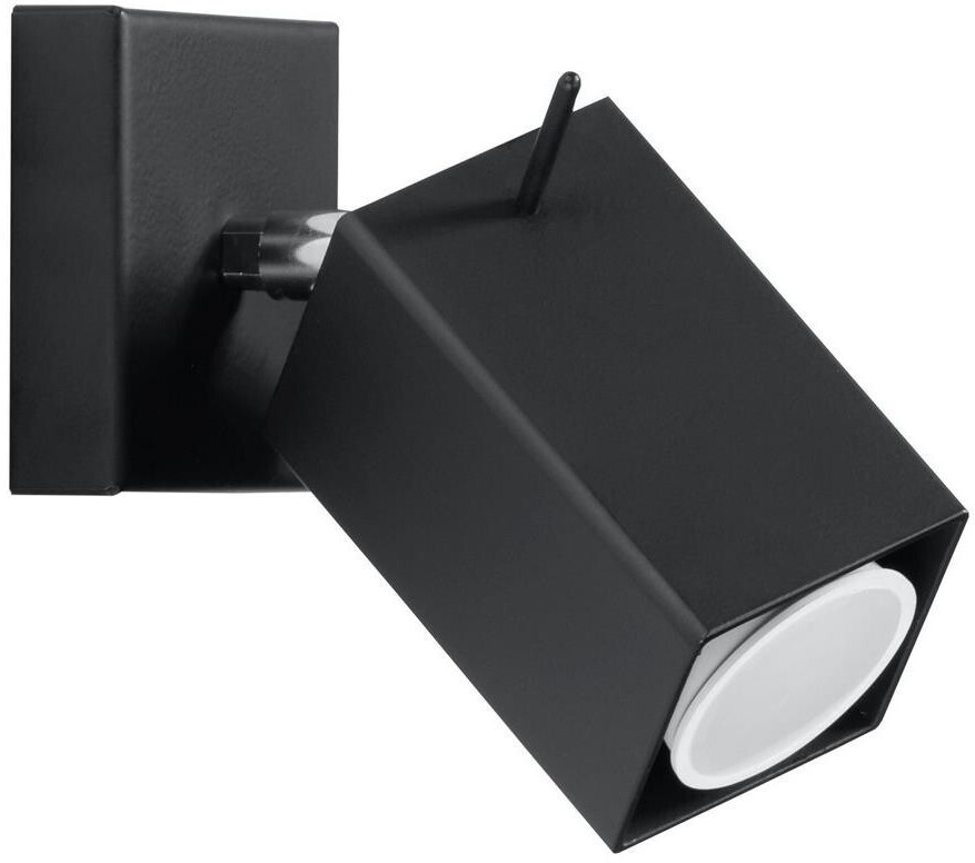 Sollux Wall spotlight MERIDA 1xGU10/40W/230V black