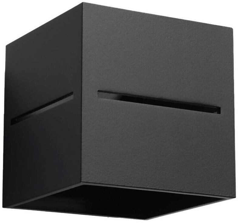 Sollux Wall lighting LOBO 1xG9/40W/230V black