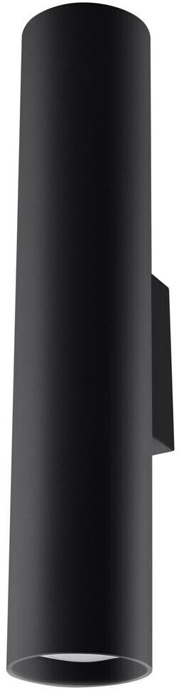 Sollux Wall lighting LAGOS 2 2xGU10/40W/230V black