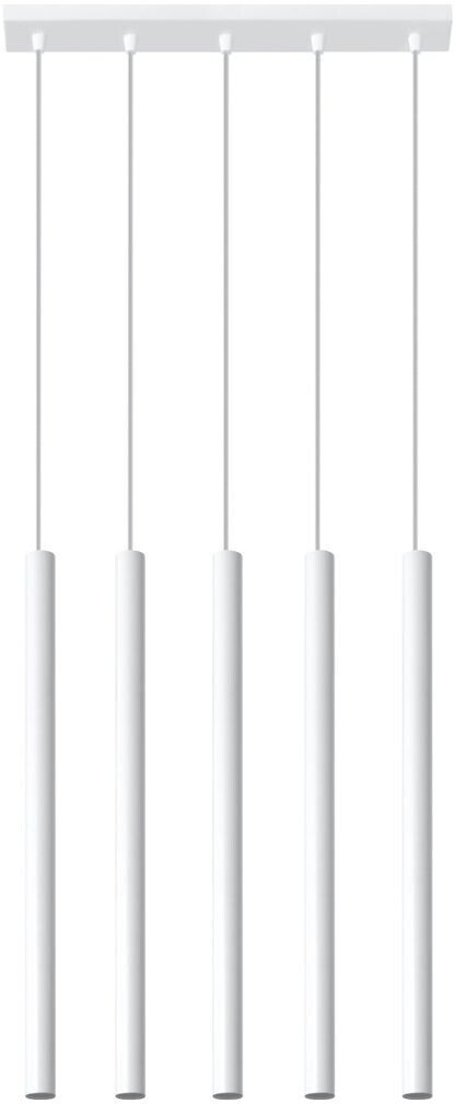 Sollux PASTELO hanging light 5xG9/12W/230V white