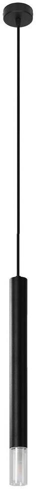 Sollux SL.0960 hanging light VIZIER 1xG9/40W/230V black
