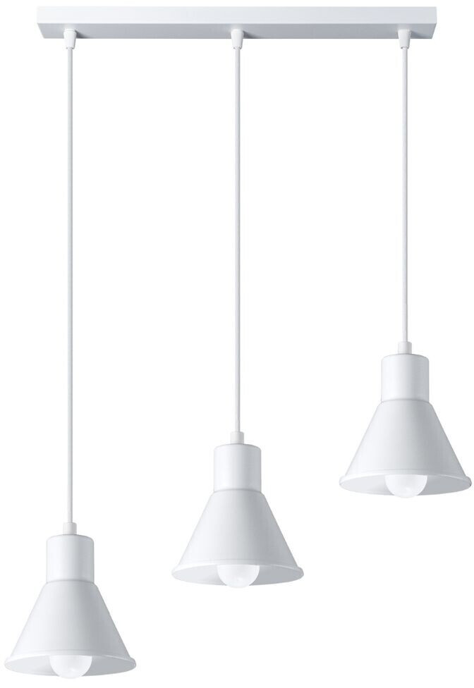 Sollux SL.0984 hanging light TALEJA 3xE27/60W/230V white