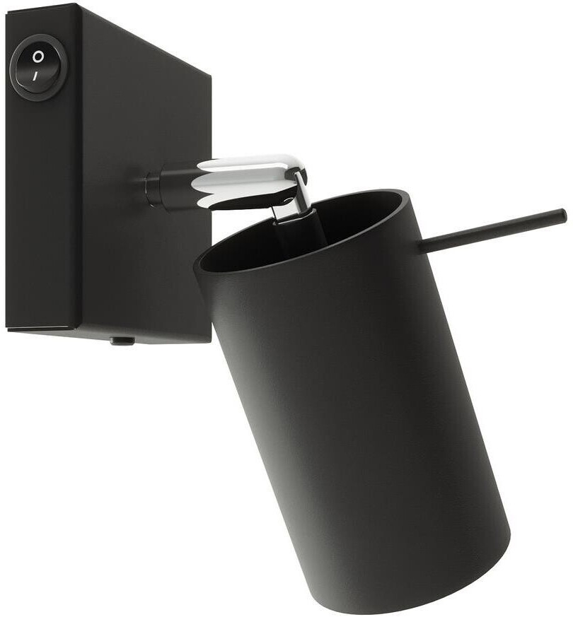 Sollux SL.1049 wall spot RING 1xGU10/40W/230V black