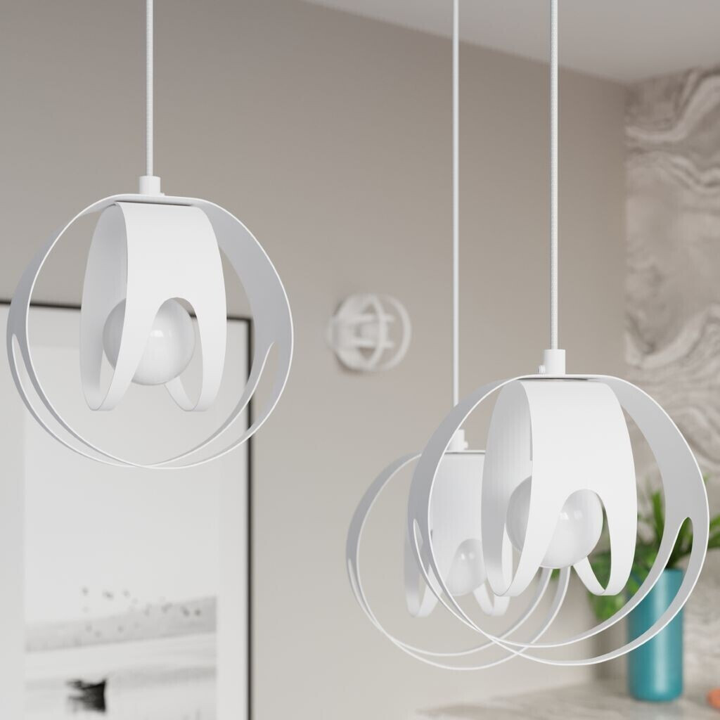 Sollux SL.1083 hanging light TULOS 1xE27/60W/230V white