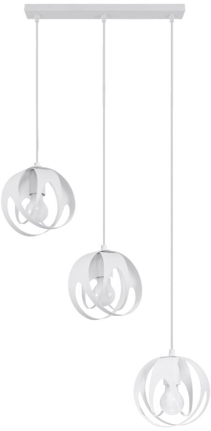 Sollux SL.1085 hanging light TULOS 3xE27/60W/230V white