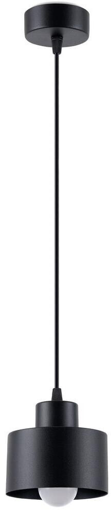 Sollux SL.1132 hanging lamp on cord SAVAR 1xE27/60W/230V black