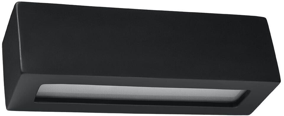 Sollux Wall light VEGA 1xE27/60W/230V black