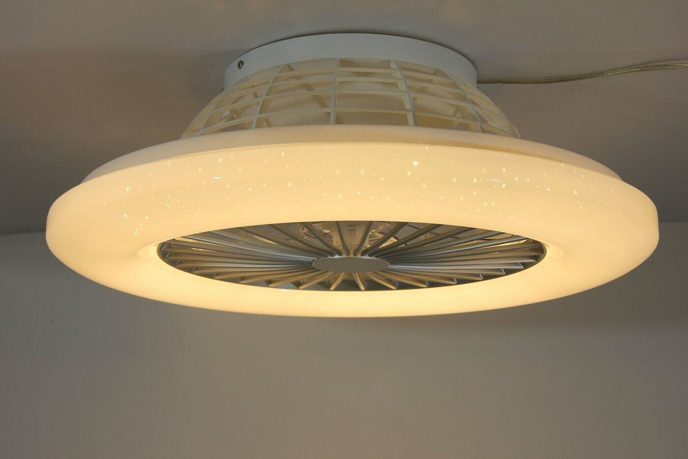 Globo 03628 Dimmable LED ceiling light with fan LED/30W/230V + remote control