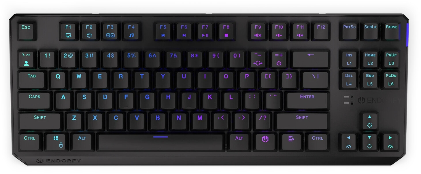 Endorfy Thock TKL Wireless Black (Kailh BOX Red) (US)