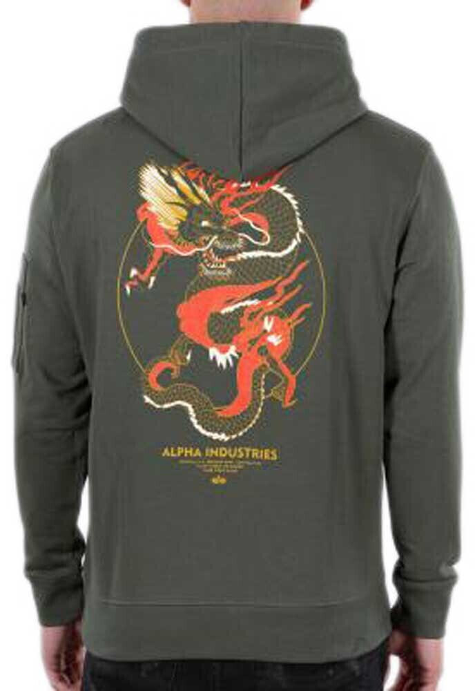 Alpha Industries Heritage Dragon Hoodie ab | Preisvergleich (106333) bei grün 68,99 €