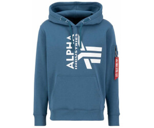 Alpha Industries Half Logo Foam Hoodie 106334 blau ab 71 99