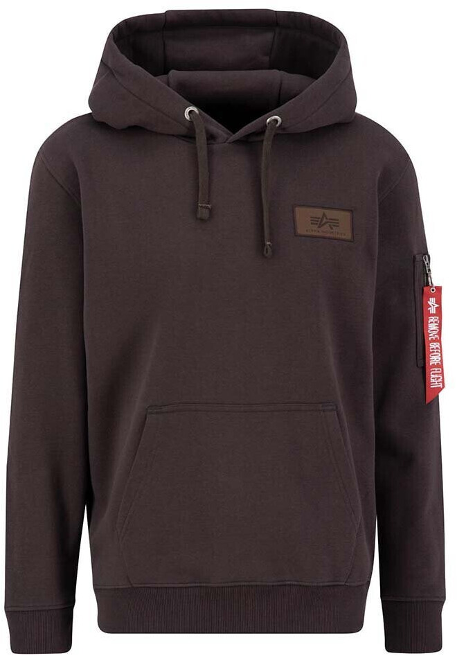 Alpha Industries Back Print Hoodie 178318 braun ab 59 95 Preisvergleich bei idealo