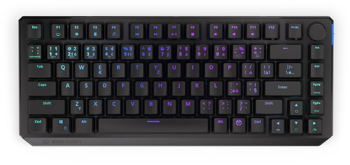 Endorfy Thock 75% Wireless Black (Kailh Box Black) (CZ)