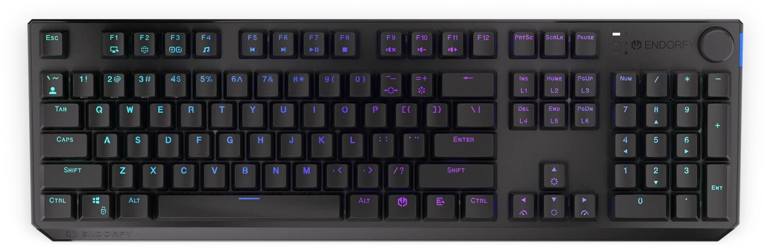 Endorfy Thock Wireless Black (Kailh Box Brown) (US)