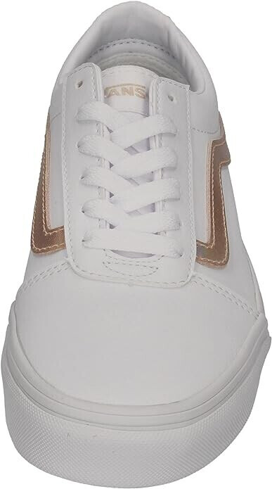 Vans with rose gold stripe on sale