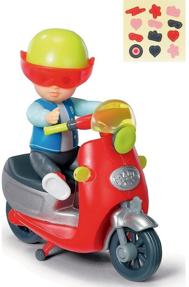 Buy Zapf Creation BABY born Minis Set with Scooter and Doll from