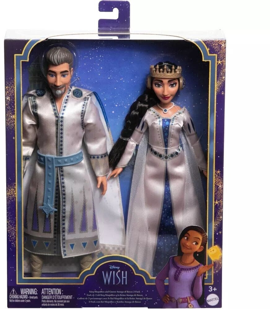 Mattel Disney Wish - King Magnifico & Queen Amaya of Rosas 2-pack (HRC18) a  € 45,99 (oggi)