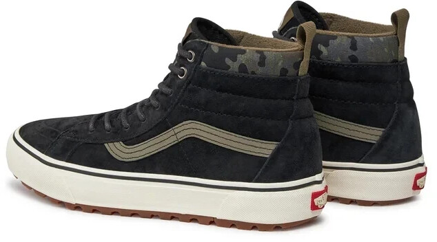 Vans sk8 hi mte black black marshmallow on sale