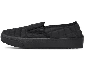 Vans slippers black online