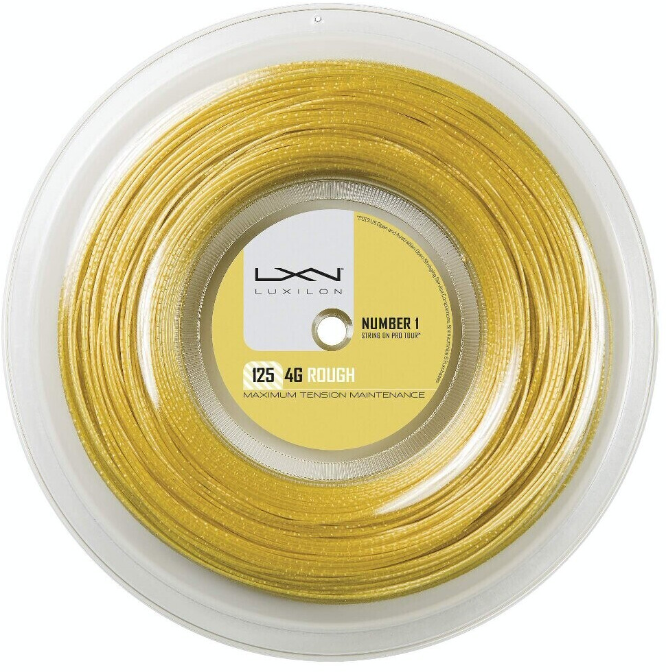 Luxilon 4G Rough yellow 200m 1.25