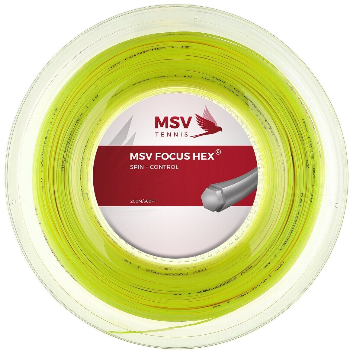 MSV France FOCUS HEX neon yellow 200m 1.23