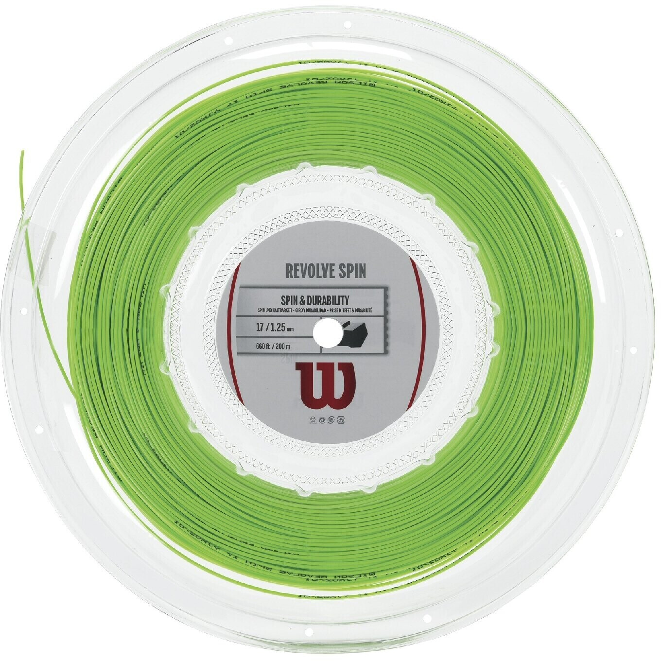 Wilson Revolve Spin Grün 200m 1.30