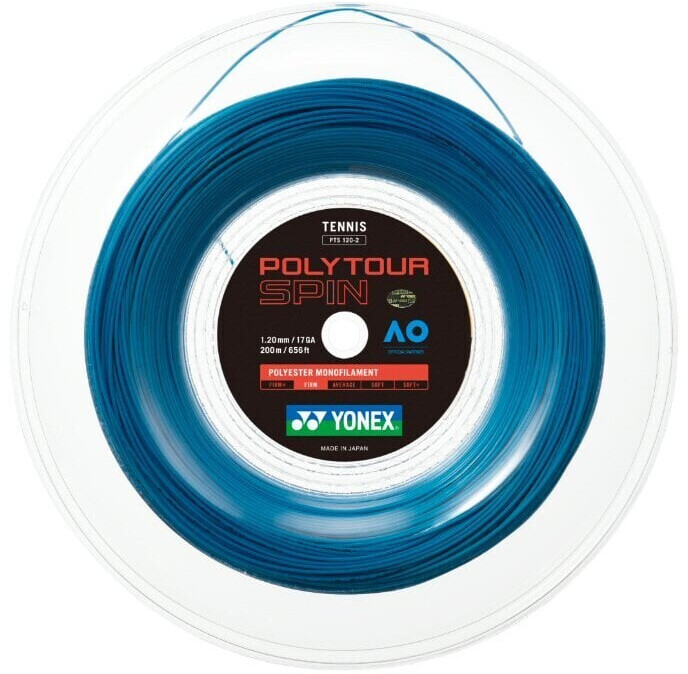 Yonex Poly Tour Spin Hellblau 200m 1.20