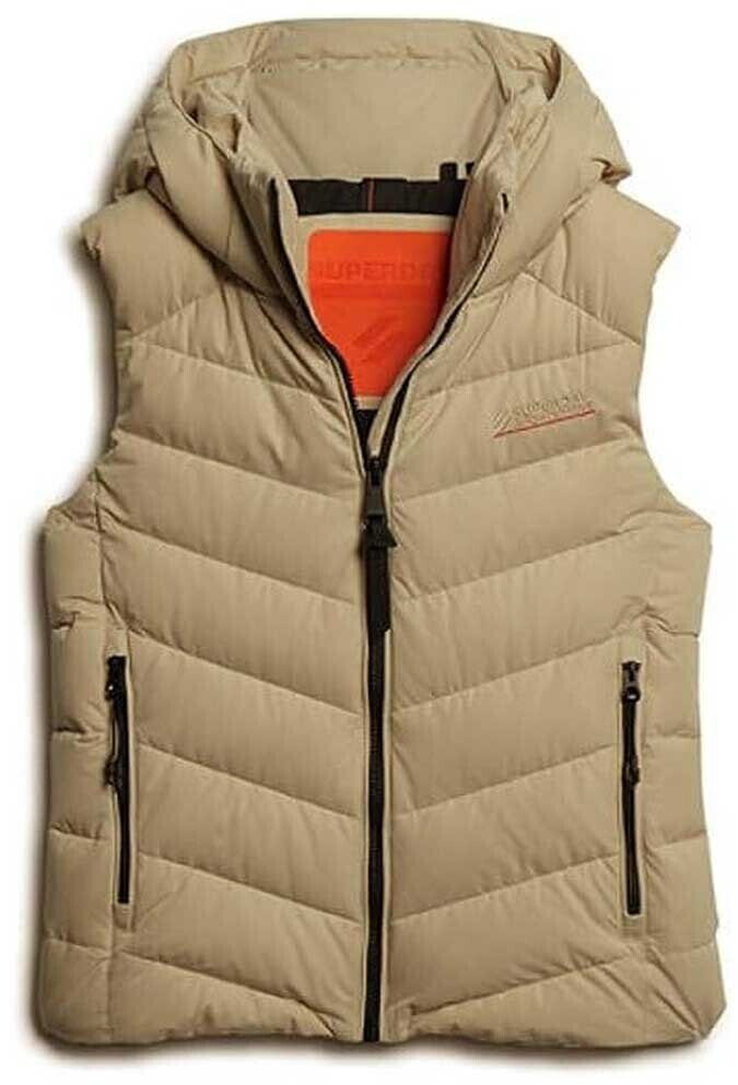 Superdry Microfibre Padded Vest (W5011560A) beige