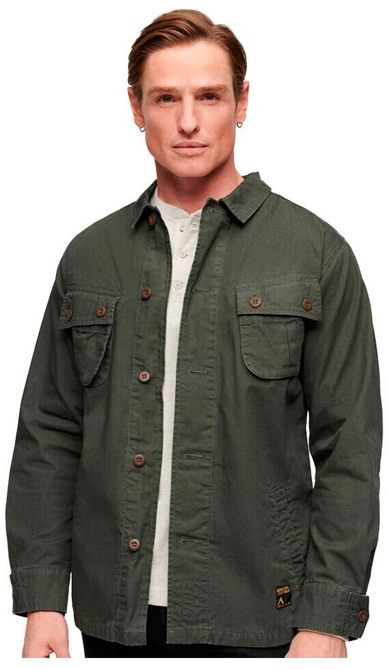 Superdry Military Overshirt (M4010729A) surplus goods olive