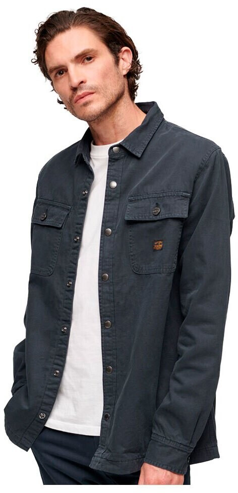 Superdry Canvas Workwear Overshirt (M4010730A) blue