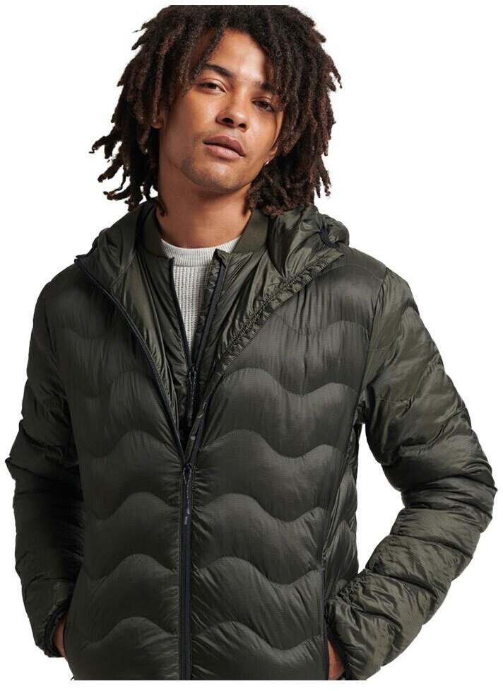 Superdry Vintage Hooded Mid Layer Jacket (M5011420A) green
