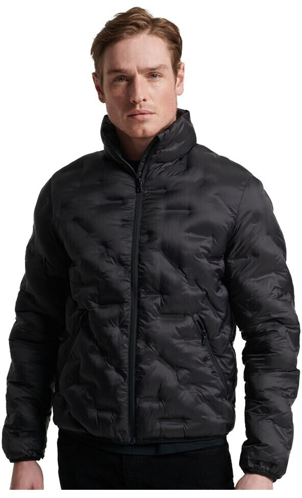 Superdry Studios Heat Seal Quilt Jacket M5011480A black ab 56 99 Preisvergleich bei idealo