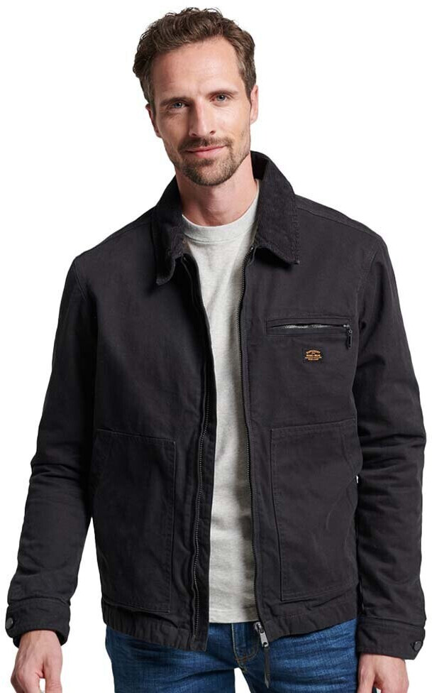 Superdry Herren Harrington-Jacke - Klassische Freizeitjacke Mit Reißverschluss