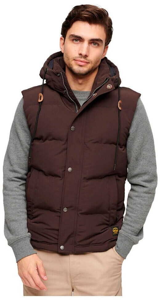 Superdry Everest Down Vest (M5011708A) brown
