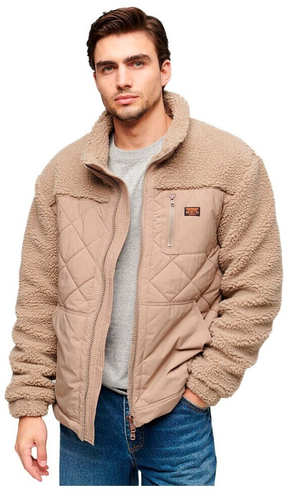 Superdry Sherpa Workwear Hybrid Jacket (M5011728A) beige