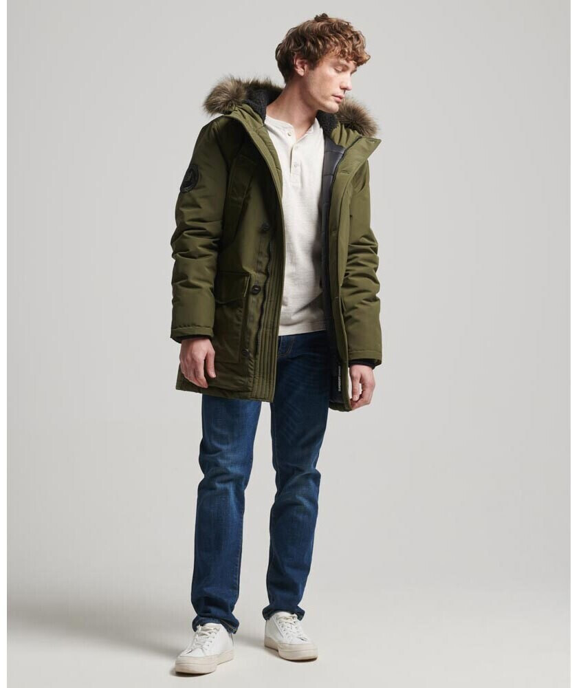 Superdry Everest Faux Fur Parka (M5011741A) green