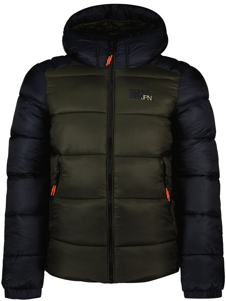 Superdry Colour Block Sport Puffer Jacket (M5011752A) green