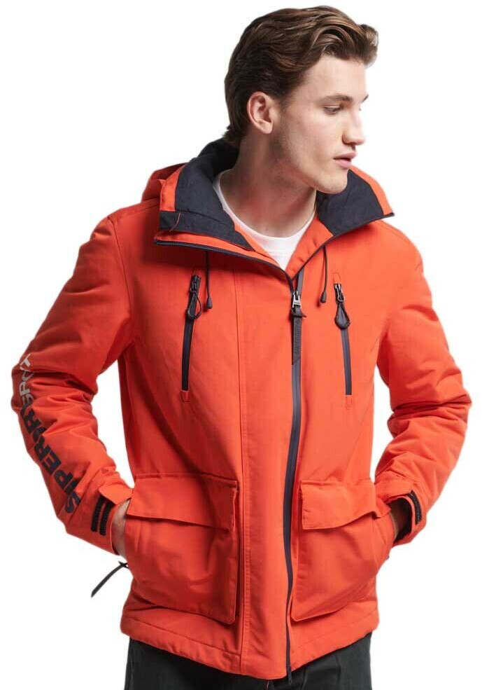 Superdry Ultimate Full Zip Rain Jacket (M5011822A) orange