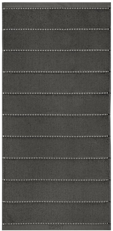 Esprit Box Stripes Handtuch cm grey | € 50x100 11,20 ab - bei - steel Preisvergleich